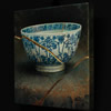 Kangxi Bowl with 22kt gold12X12